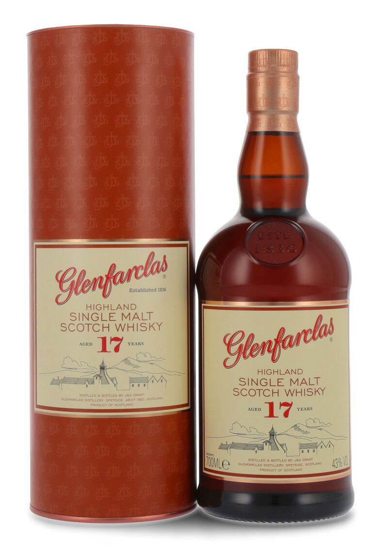 Glenfarclas 17 YO Whisky 43% vol. 0,70l