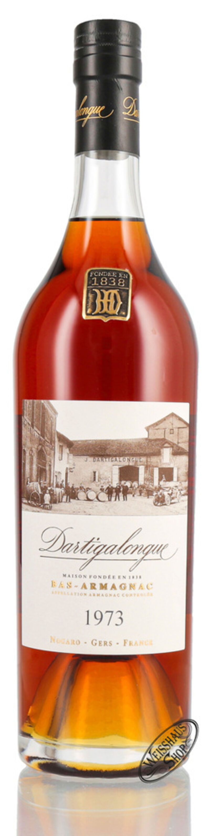 Dartigalongue Vintage 1973 Armagnac 40% vol. 0,70l Dartigalongue Vintage 1973 Armagnac 40% vol. 0,70l