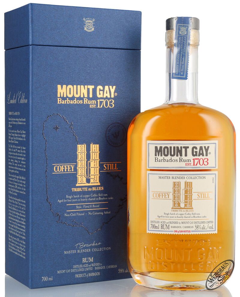 Mount Gay Coffey Still Rum 58% vol. 0,70l Mount Gay Coffey Still Rum 58% vol. 0,70l