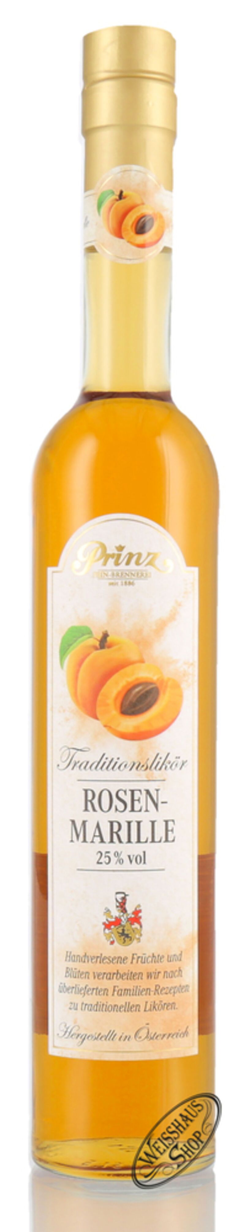 Prinz Rosenmarillenlikör 25% vol. 0,50l Prinz Rosenmarillenlikör 25% vol. 0,50l