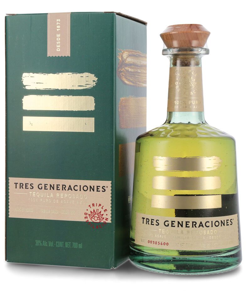 Tres Generaciones Tequila Reposado 38% vol. 0,70l