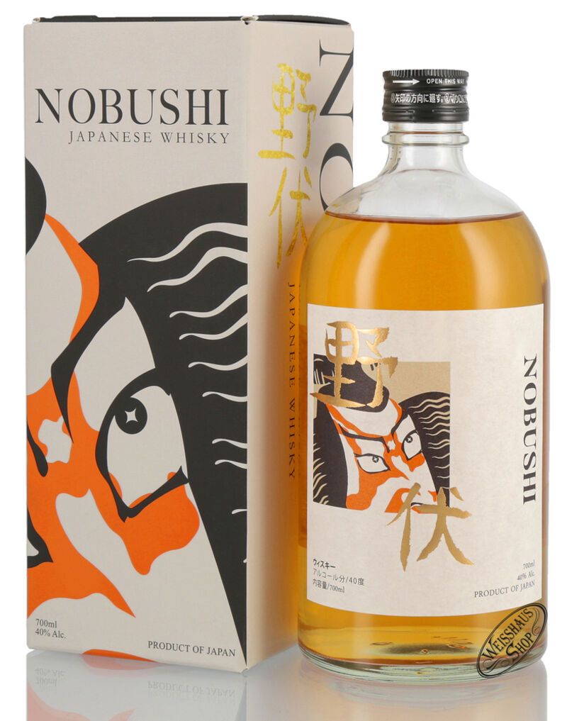 Nobushi Japanese Whisky 40% vol. 0,70l Nobushi Japanese Whisky 40% vol. 0,70l