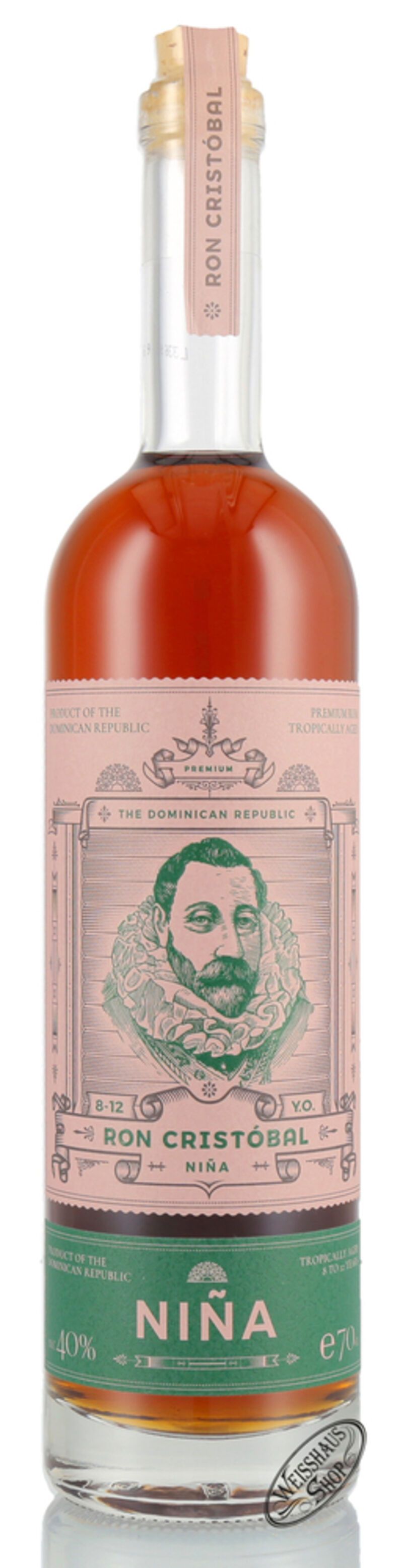 Ron Cristóbal Nina 40% vol. 0,70l Ron Cristóbal Nina 40% vol. 0,70l