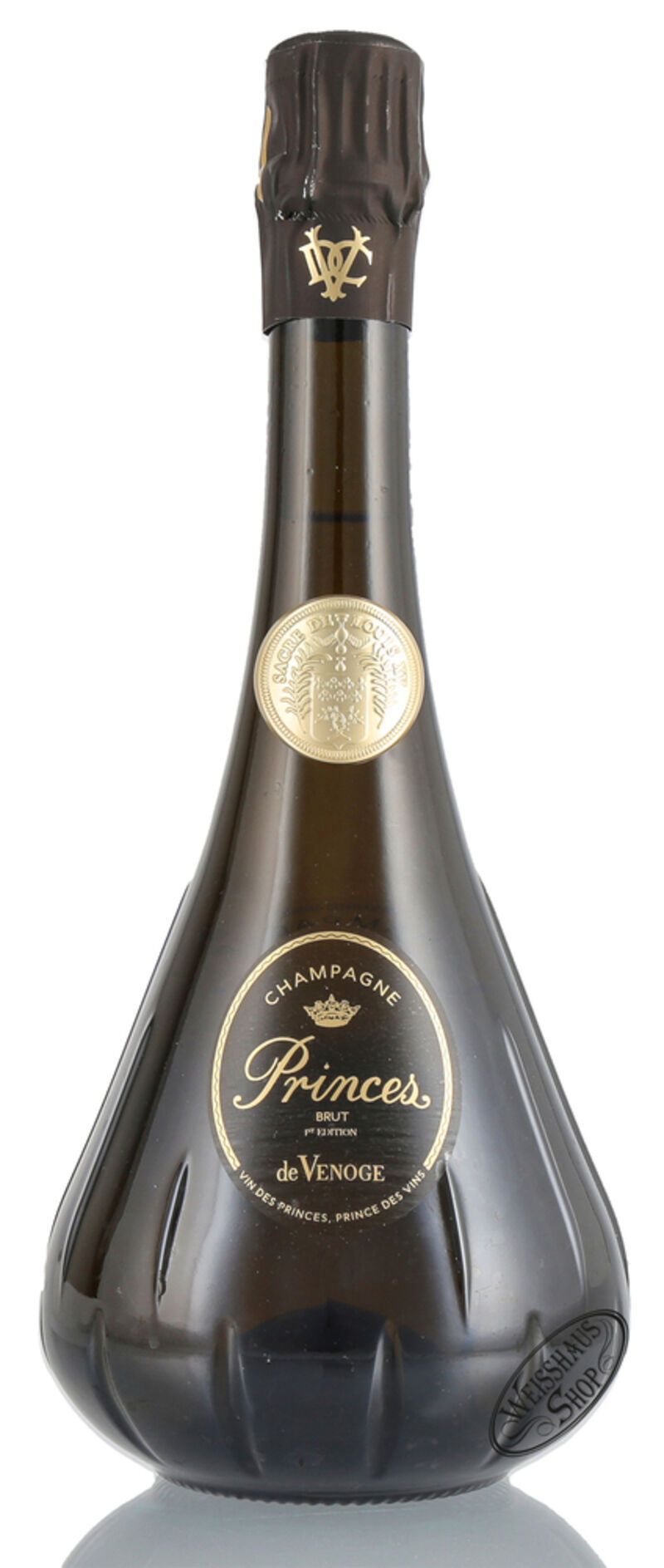 De Venoge Princes Champagner Brut N.V. 12% vol. 0,75l Geschenkkarton B-Ware