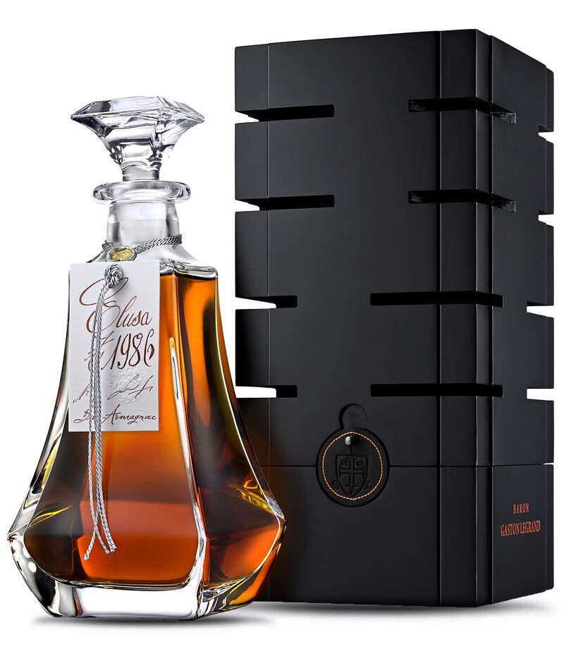 Lhéraud Carafe Elusa An 1986 Armagnac 40% vol. 0,70l