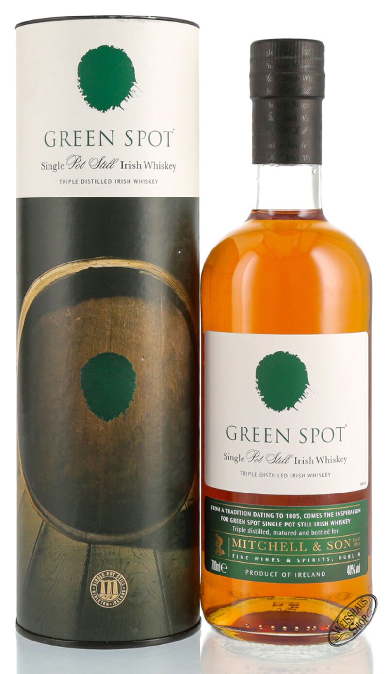 Green Spot Irish Whiskey 40% vol. 0,70l