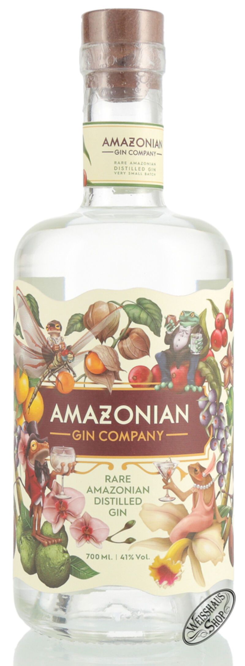 Amazonian Small Batch Gin 41% vol. 0,70l Amazonian Small Batch Gin 41% vol. 0,70l