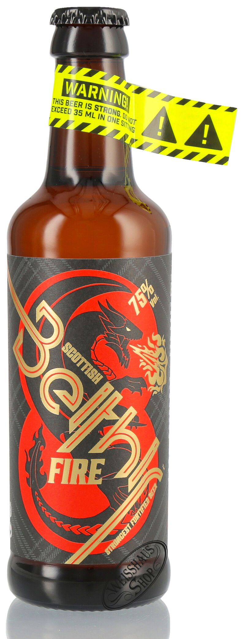 Scottish Beithir Fire 75% vol. 0,33l Scottish Beithir Fire 75% vol. 0,33l