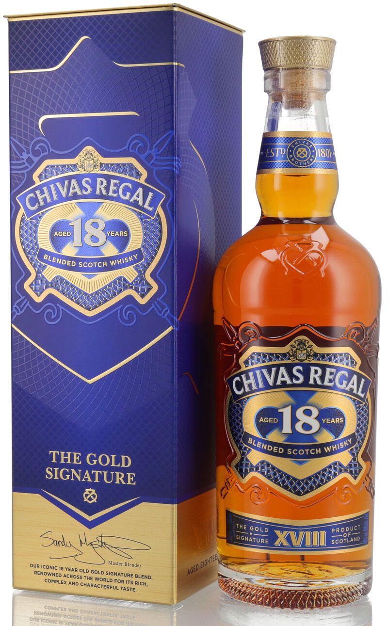 Chivas Regal 18 YO Blended Scotch Whisky 40% vol. 0,70l