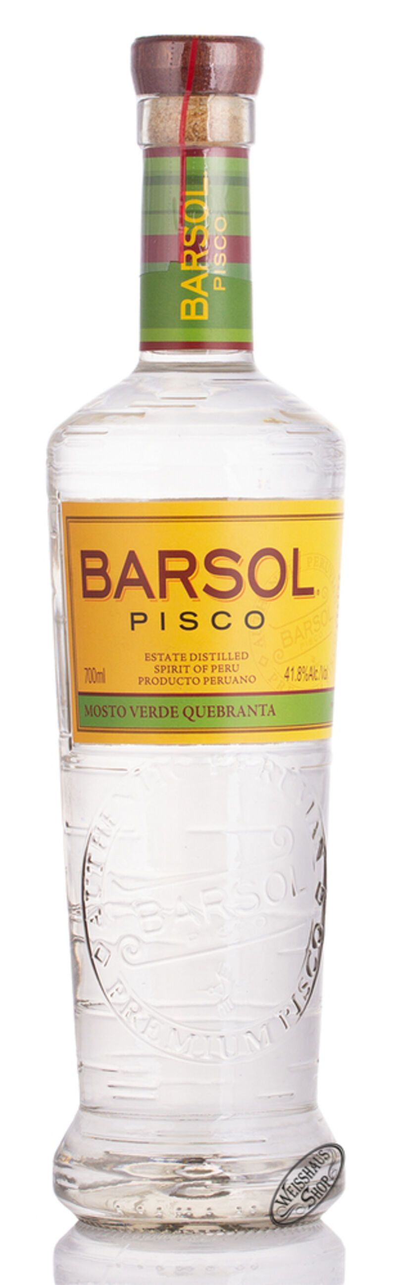 Barsol Pisco Supremo Mosto Verde Quebranta 41,8% vol. 0,70l