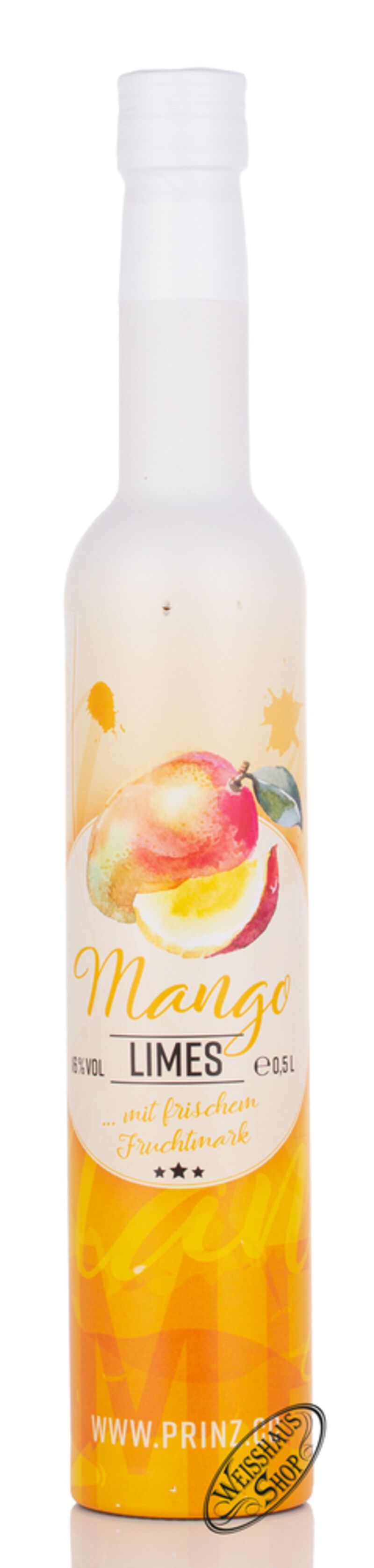 Prinz Mango Limes 16% vol. 0,50l Prinz Mango Limes 16% vol. 0,50l