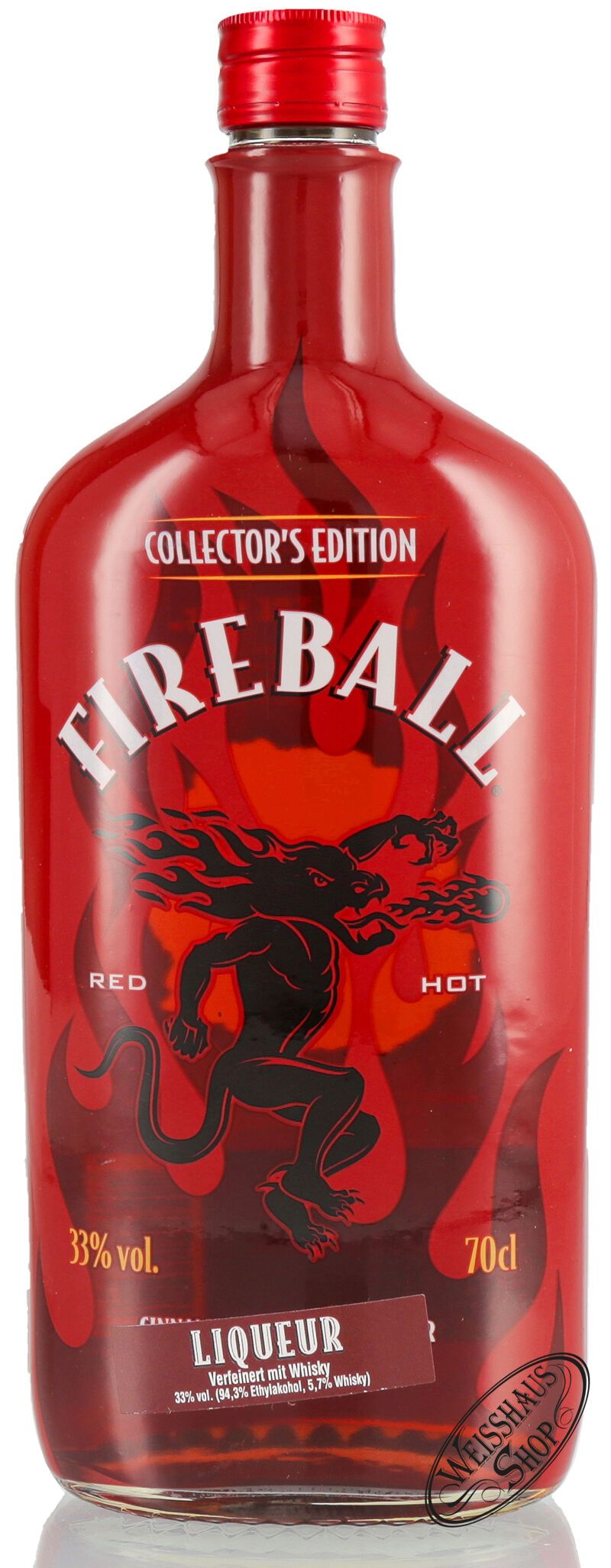 Fireball Whisky Zimt Likör 33% vol. 0,70l Fireball Whisky Zimt Likör 33% vol. 0,70l