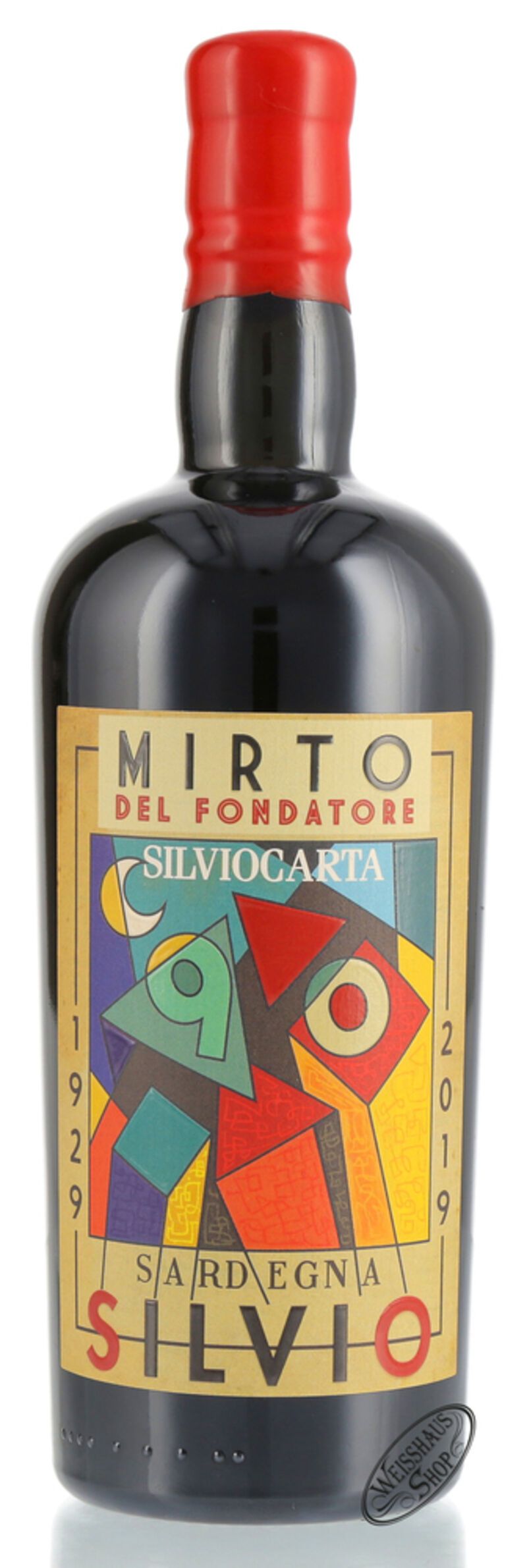 Silvio Carta Mirto Del Fondatore Likör 30% vol. 0,70l Silvio Carta Mirto Del Fondatore Likör 30% vol. 0,70l