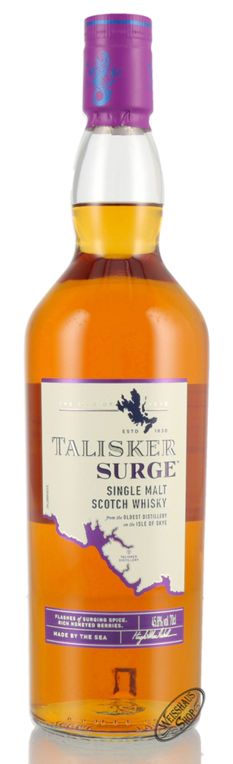 Talisker Surge Whisky 45,8% vol. 0,70l B-Ware Talisker Surge Whisky 45,8% vol. 0,70l B-Ware