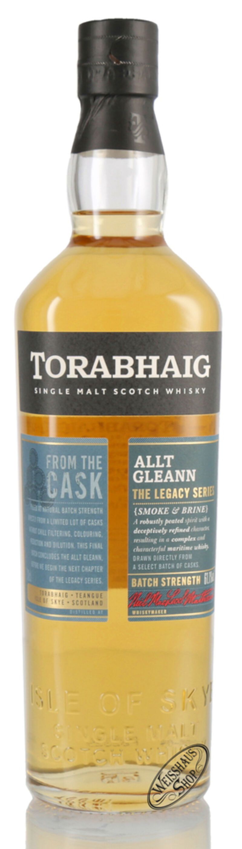 Torabhaig Allt Gleann Batch Strength Whisky 61,1% vol. 0,70l