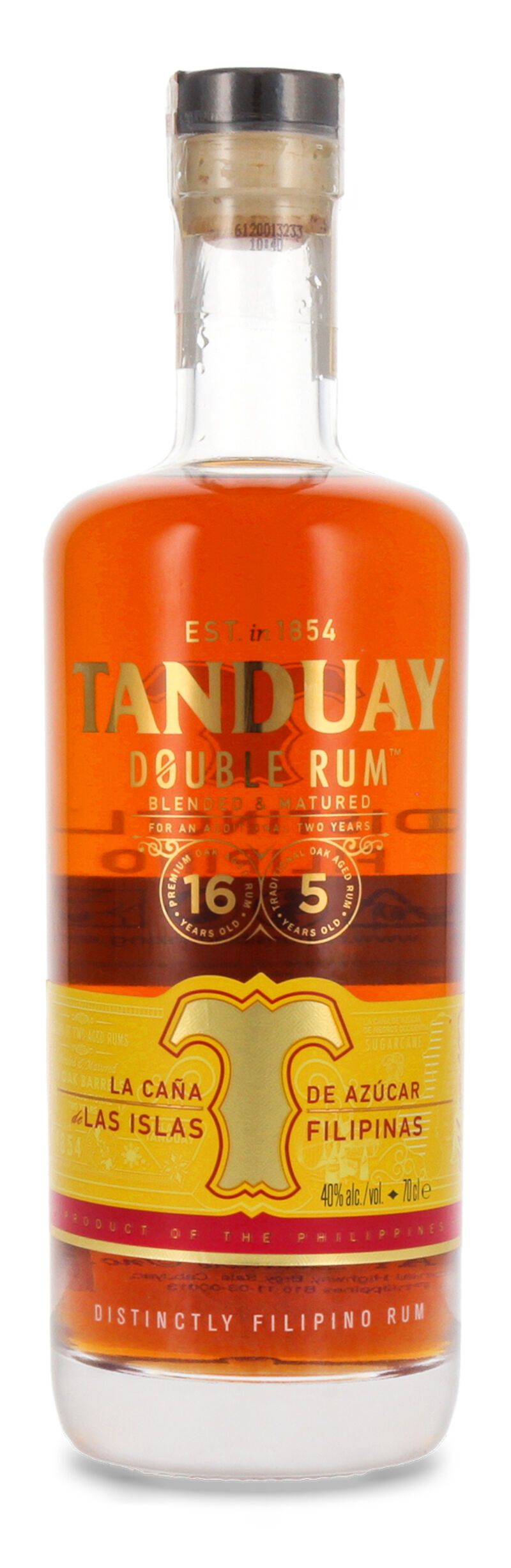 Tanduay Double Rum 40% vol. 0,70l