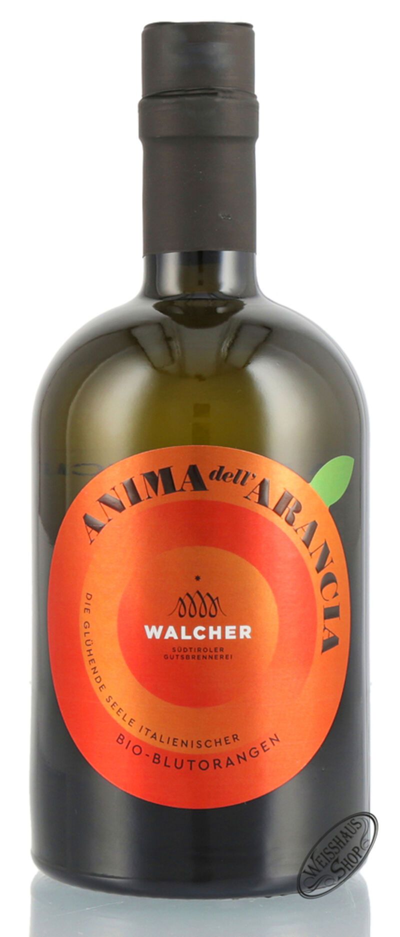 Walcher Anima d'Arancia BIO Blutorangenlikör 40% vol. 0,50l