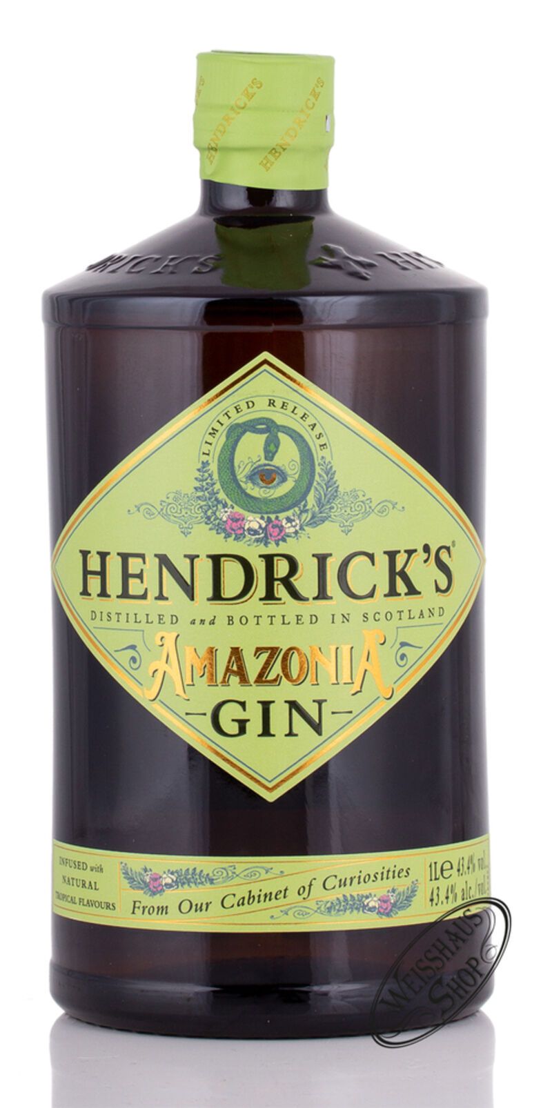 Hendrick's Amazonia Gin 43,4% vol. 1,0l Hendrick's Amazonia Gin 43,4% vol. 1,0l