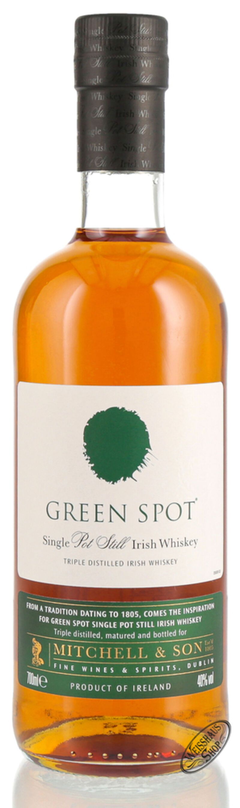 Green Spot Irish Whiskey 40% vol. 0,70l Green Spot Irish Whiskey 40% vol. 0,70l