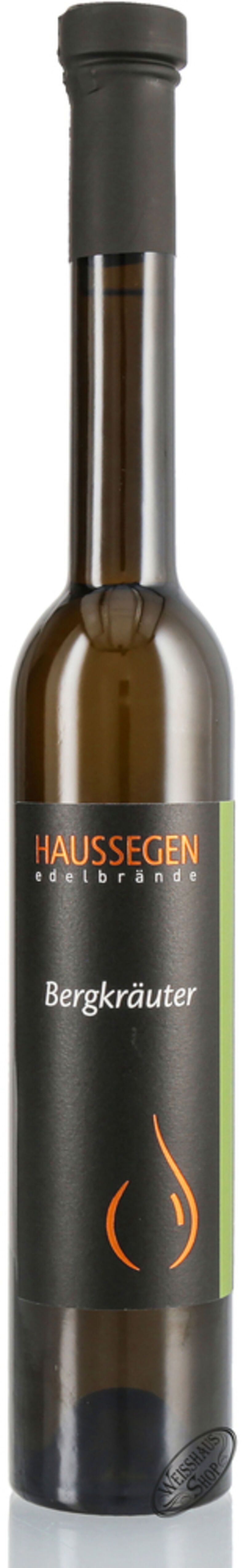Haussegen Bergkräuter 42% vol. 0,35l Haussegen Bergkräuter 42% vol. 0,35l