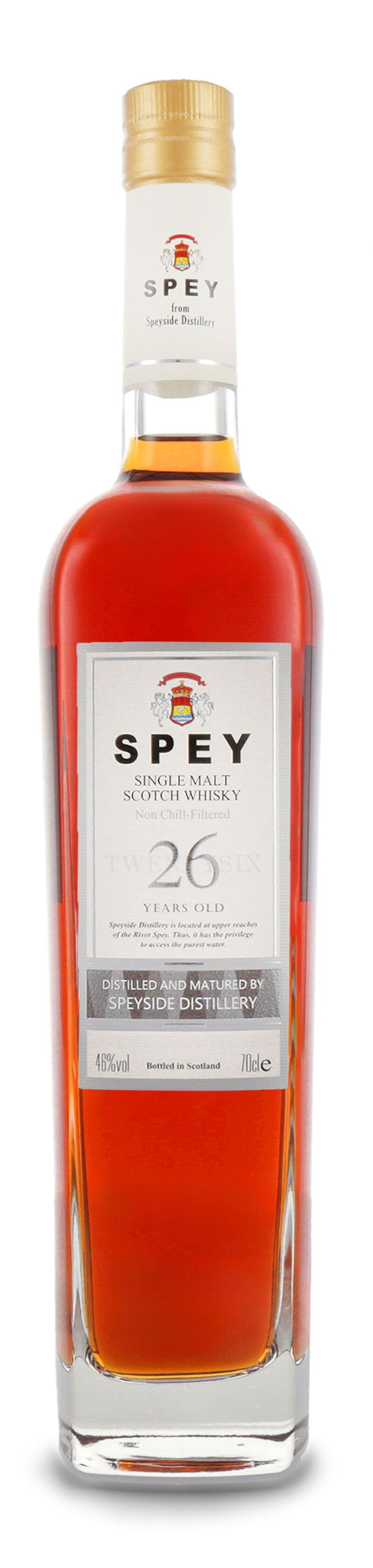 Spey 26 YO Single Malt Scotch Whisky 46% vol. 0,70l Spey 26 YO Single Malt Scotch Whisky 46% vol. 0,70l