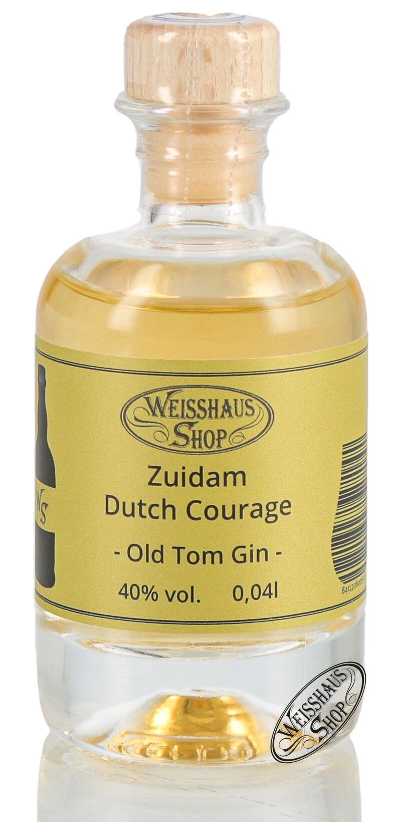 Zuidam Dutch Courage Old Tom Gin 40% vol. 0,04l Weisshaus Sample Zuidam Dutch Courage Old Tom Gin 40% vol. 0,04l Weisshaus Sample