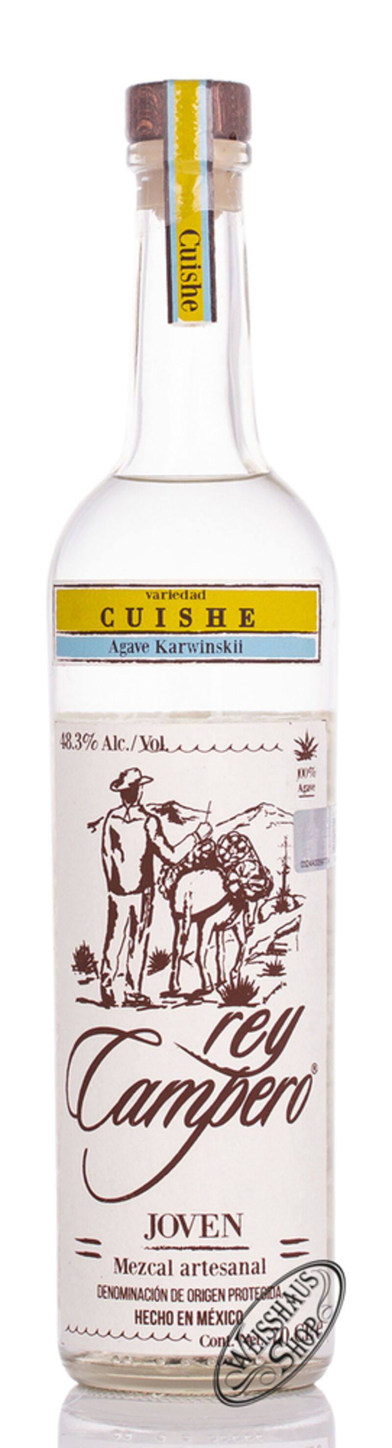 Rey Campero Mezcal Cuishe 48,3% vol. 0,70l Rey Campero Mezcal Cuishe 48,3% vol. 0,70l