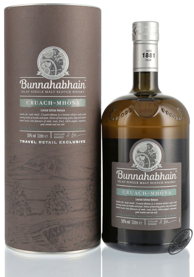 Bunnahabhain Cruach Mhona Limited Edition Islay Whisky 50% vol. 1,0l