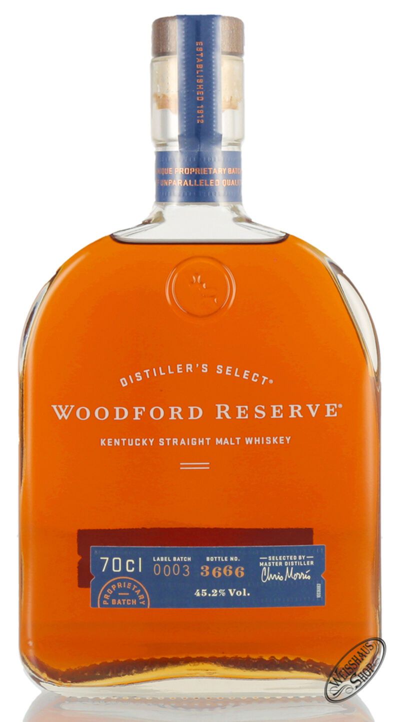 Woodford Reserve Malt Whiskey 45,2% vol. 0,70l