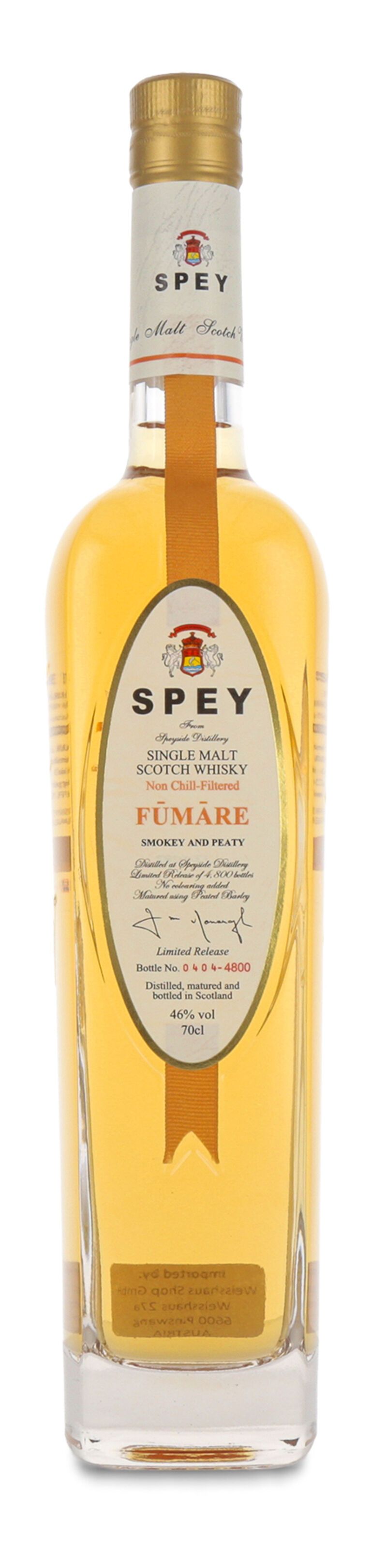 Spey Fumáre Whisky 46% vol. 0,70l