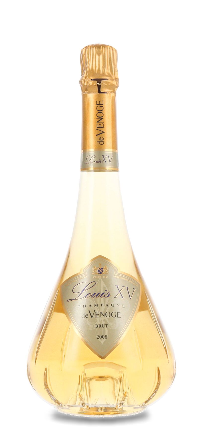 De Venoge Louis XV Vintage 2008 Champagner 12% vol. 0,75l Geschenkkarton