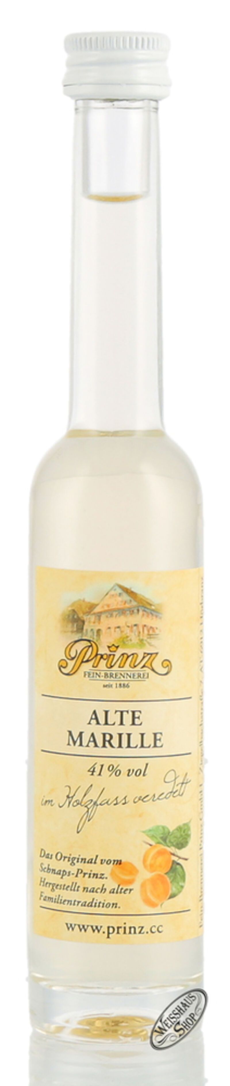 Prinz Alte Marille 41% vol. 0,04l Prinz Alte Marille 41% vol. 0,04l