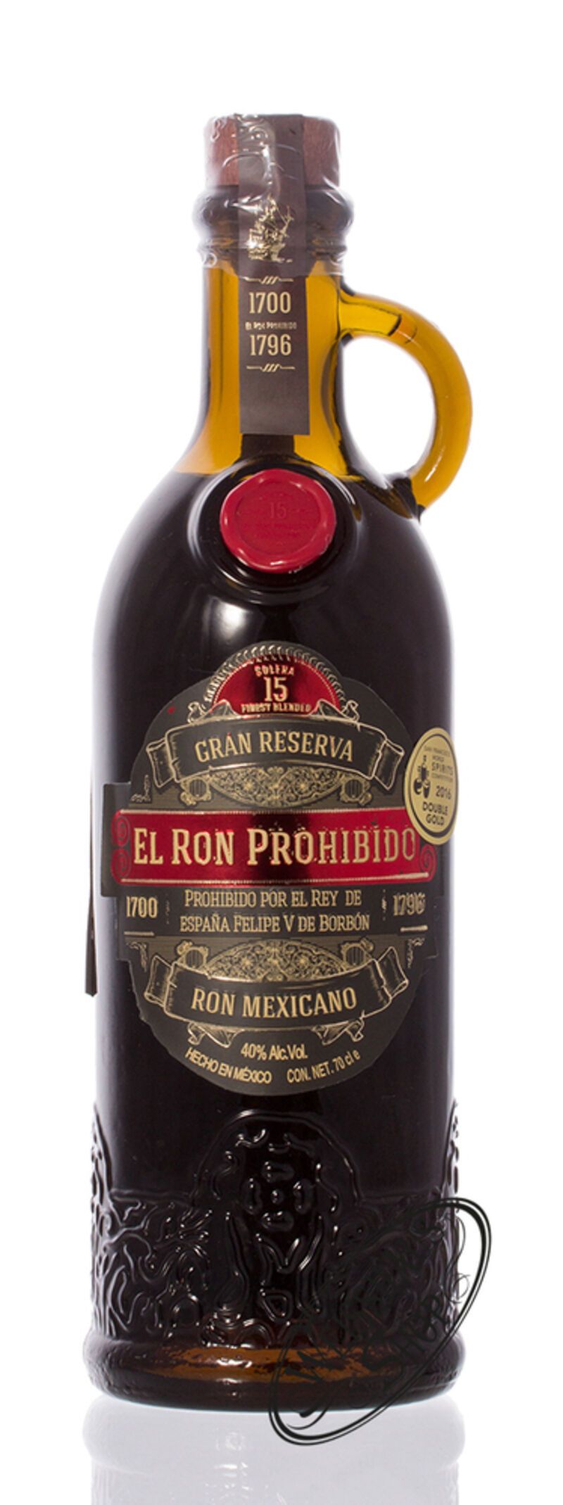 El Ron Prohibido 15 YO Rum 40% vol. 0,70l El Ron Prohibido 15 YO Rum 40% vol. 0,70l