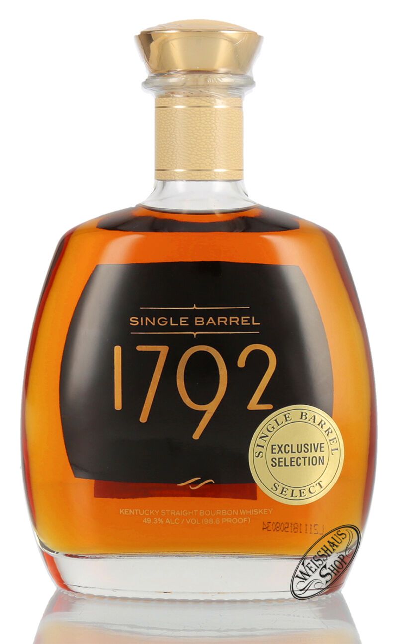 Sazerac 1792 Single Barrel Bourbon 49,3% vol. 0,70l