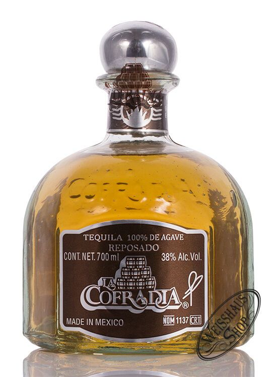 La Cofradia Tequila Reposado 38% vol. 0,70l La Cofradia Tequila Reposado 38% vol. 0,70l