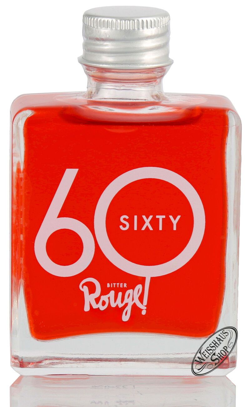 Bitter Rouge Sixty 60% vol. 0,05l Bitter Rouge Sixty 60% vol. 0,05l