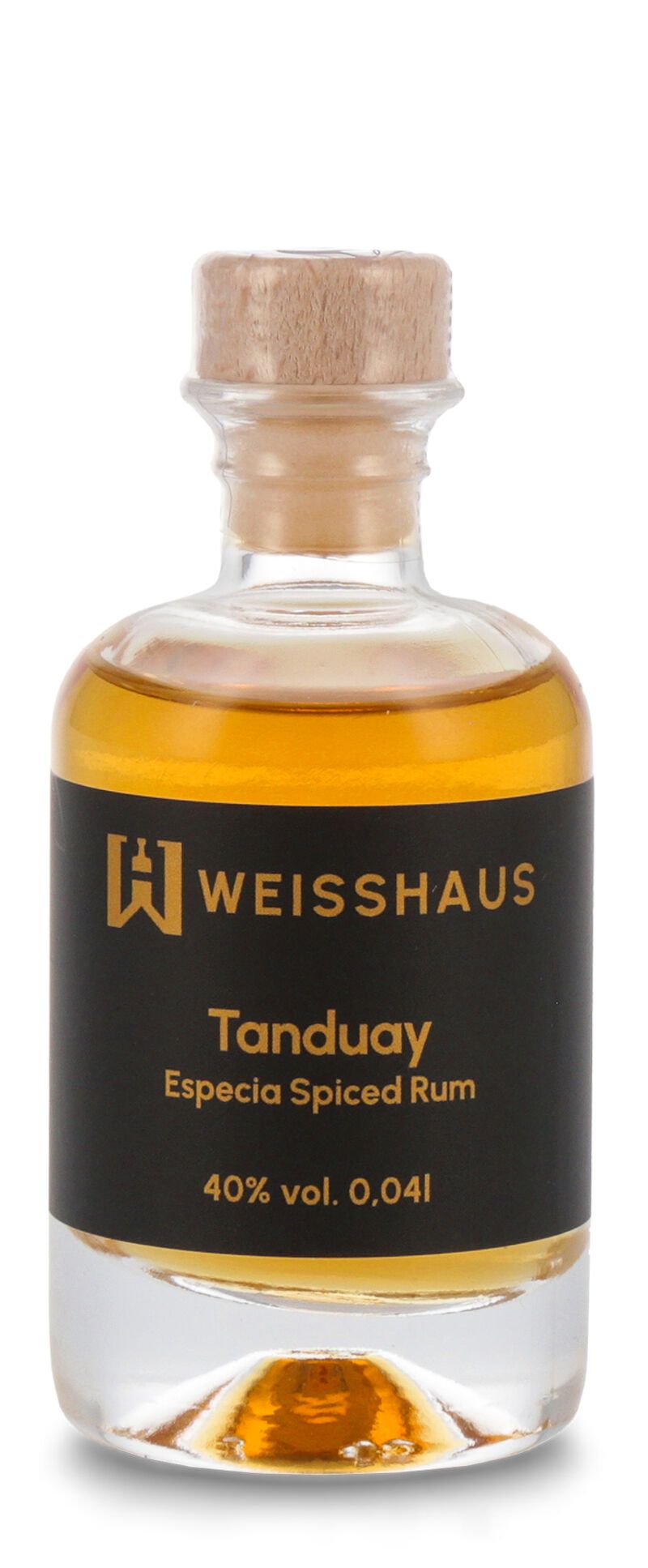 Tanduay Especia Spiced Rum 40% vol. 0,04l Weisshaus Sample