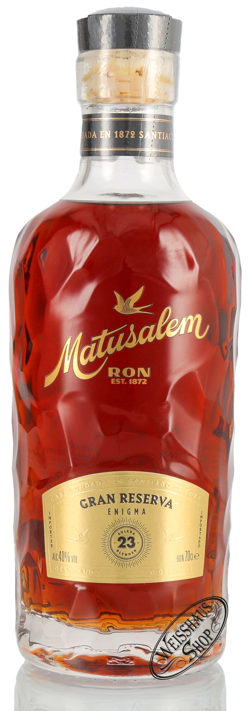 Ron Matusalem Gran Reserva Solera 23 Rum 40% vol. 0,70l Ron Matusalem Gran Reserva Solera 23 Rum 40% vol. 0,70l