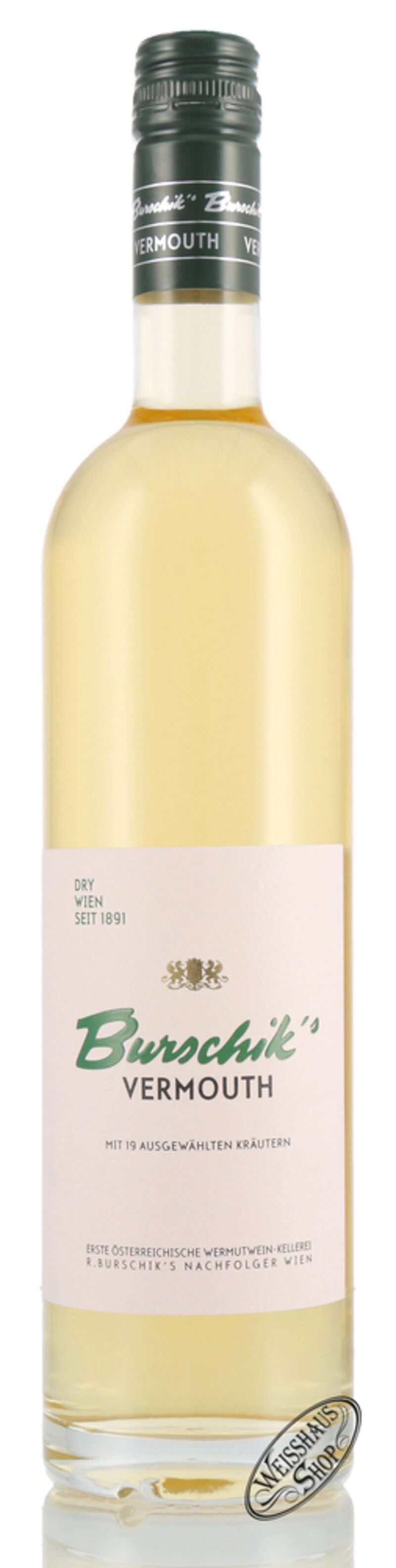 Burschik's Dry Vermouth 17% vol. 0,75l