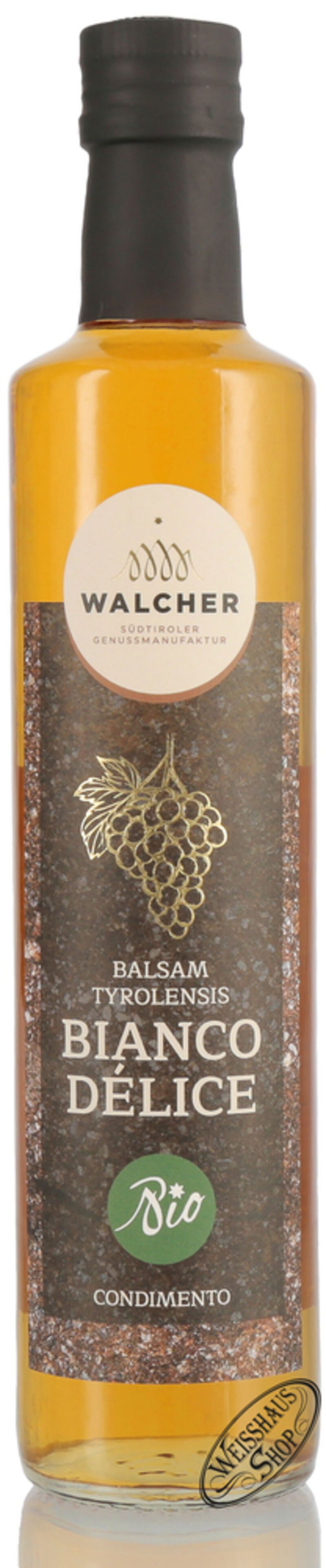 Walcher Bianco Delice BIO Balsamico 0,50l