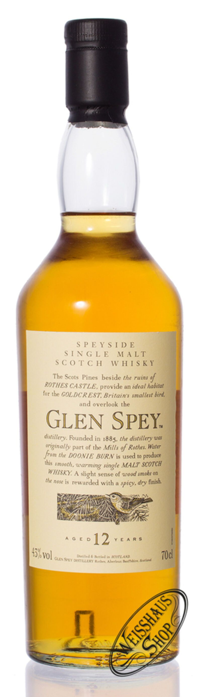 Glen Spey 12 YO Flora & Fauna Whisky 43% 0,70l Glen Spey 12 YO Flora & Fauna Whisky 43% 0,70l