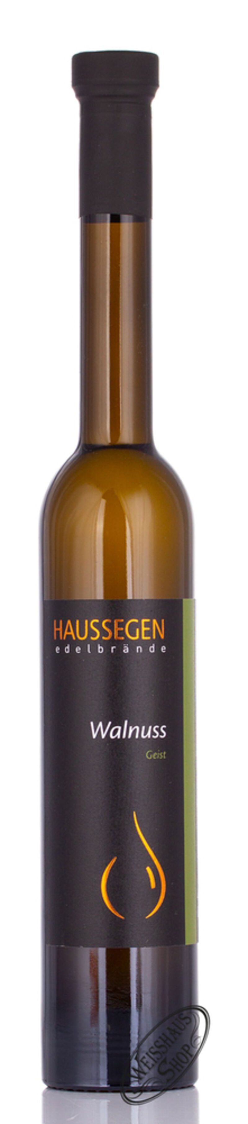 Haussegen Walnussgeist 42% vol. 0,35l Haussegen Walnussgeist 42% vol. 0,35l