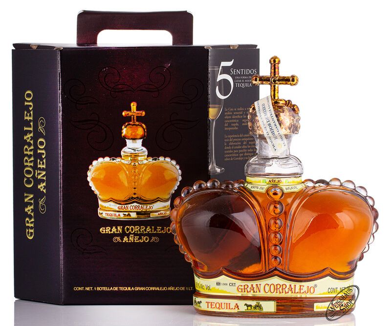 Corralejo Tequila Gran Corralejo Anejo 38% vol. 1,0l Corralejo Tequila Gran Corralejo Anejo 38% vol. 1,0l