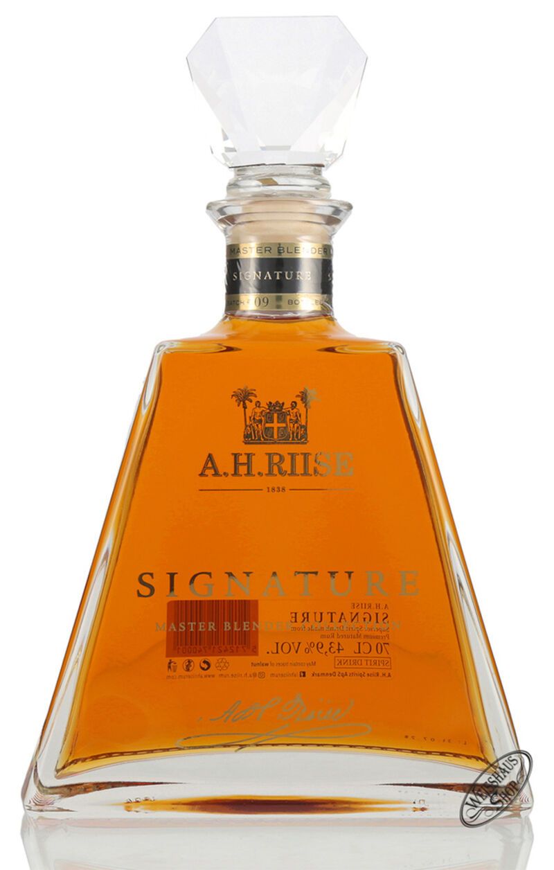 A.H. Riise Signature Master Blender Collection 43,9% vol. 0,70l B-Ware