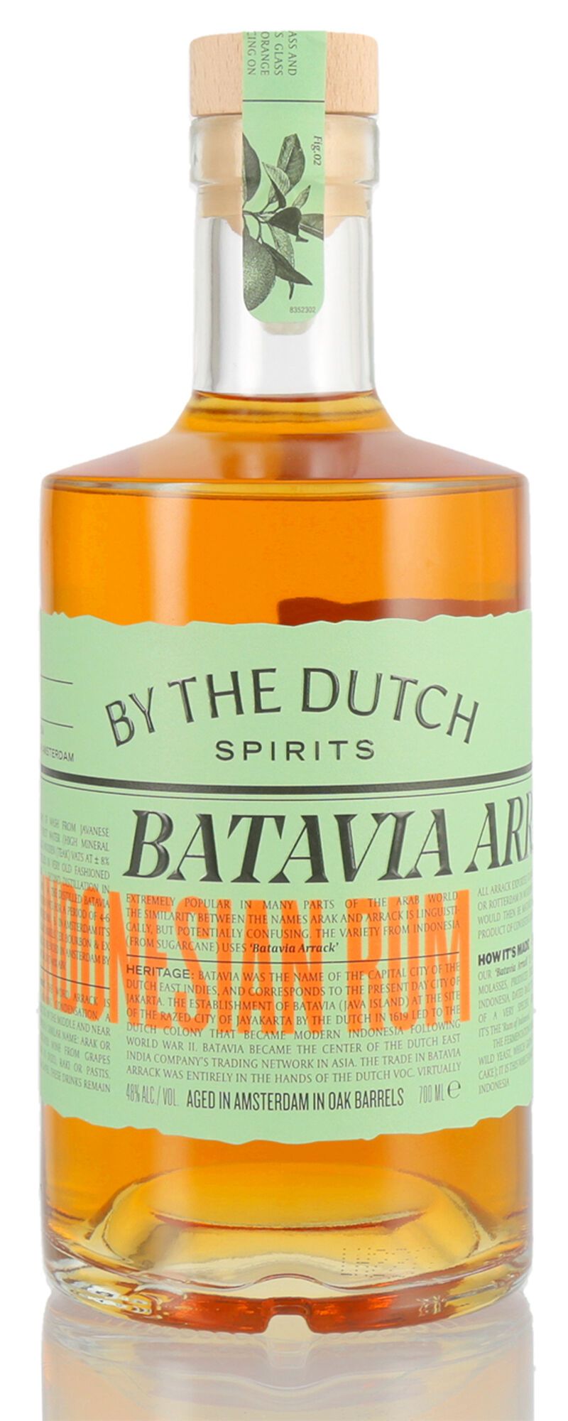 By the Dutch Batavia Arrack 48% vol. 0,70l
