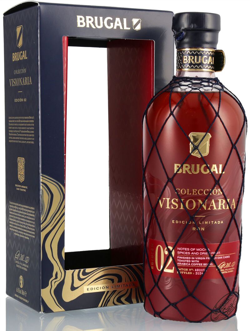 Brugal Visionaria Edition 2 Rum 45% vol. 0,70l