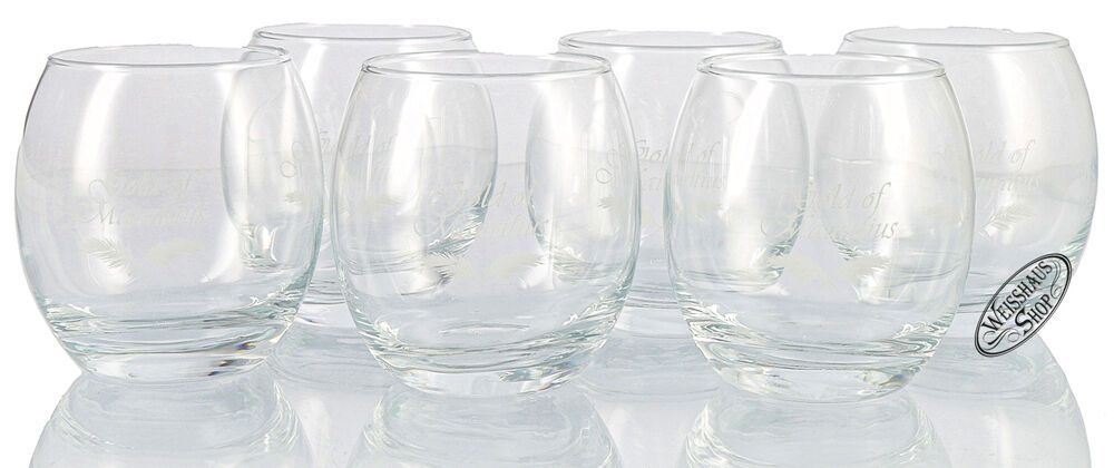 Gold of Mauritius Rum Tumbler Set 6 Gläser Gold of Mauritius Rum Tumbler Set 6 Gläser