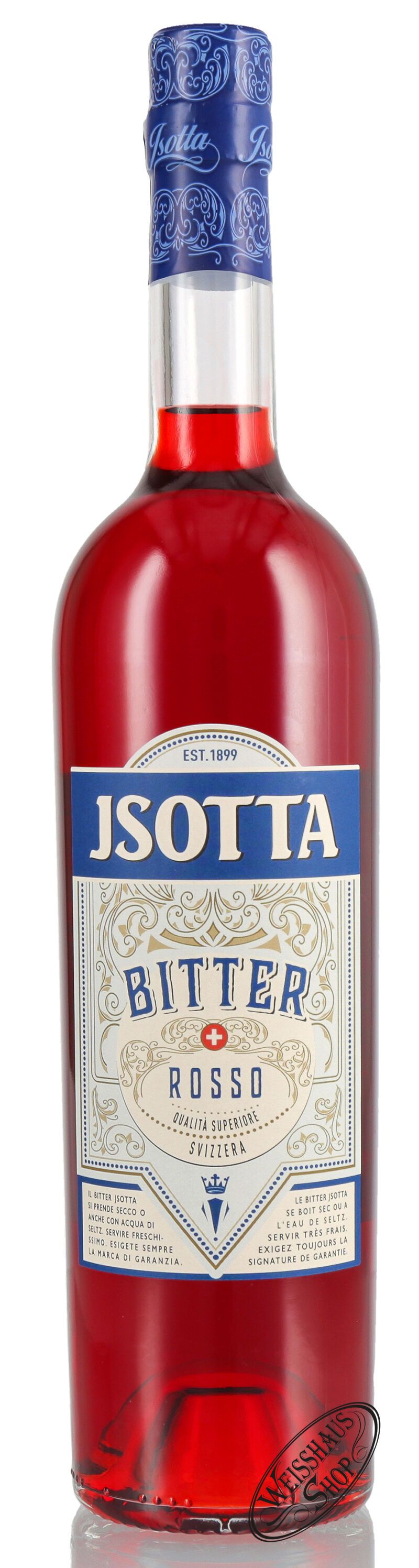 Jsotta Swiss Bitter 23% vol. 0,75l Jsotta Swiss Bitter 23% vol. 0,75l