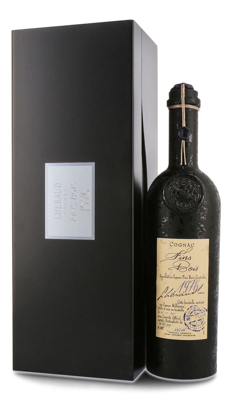 Lhéraud Fins Bois 1976 Cognac 46% vol. 0,70l Lhéraud Fins Bois 1976 Cognac 46% vol. 0,70l