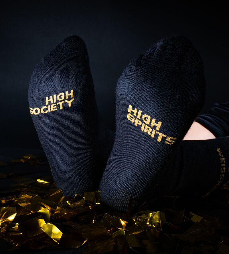 Weisshaus Sportsocken black